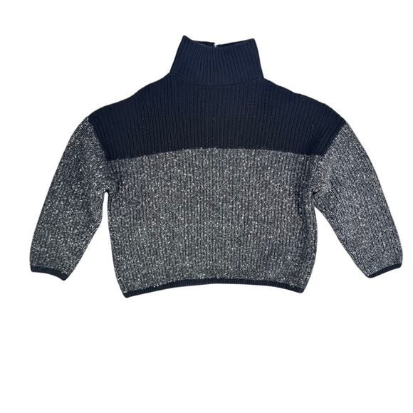 Varley Sweater Willard Half Zip 2.0 Size Medium Black - Picture 3 of 7